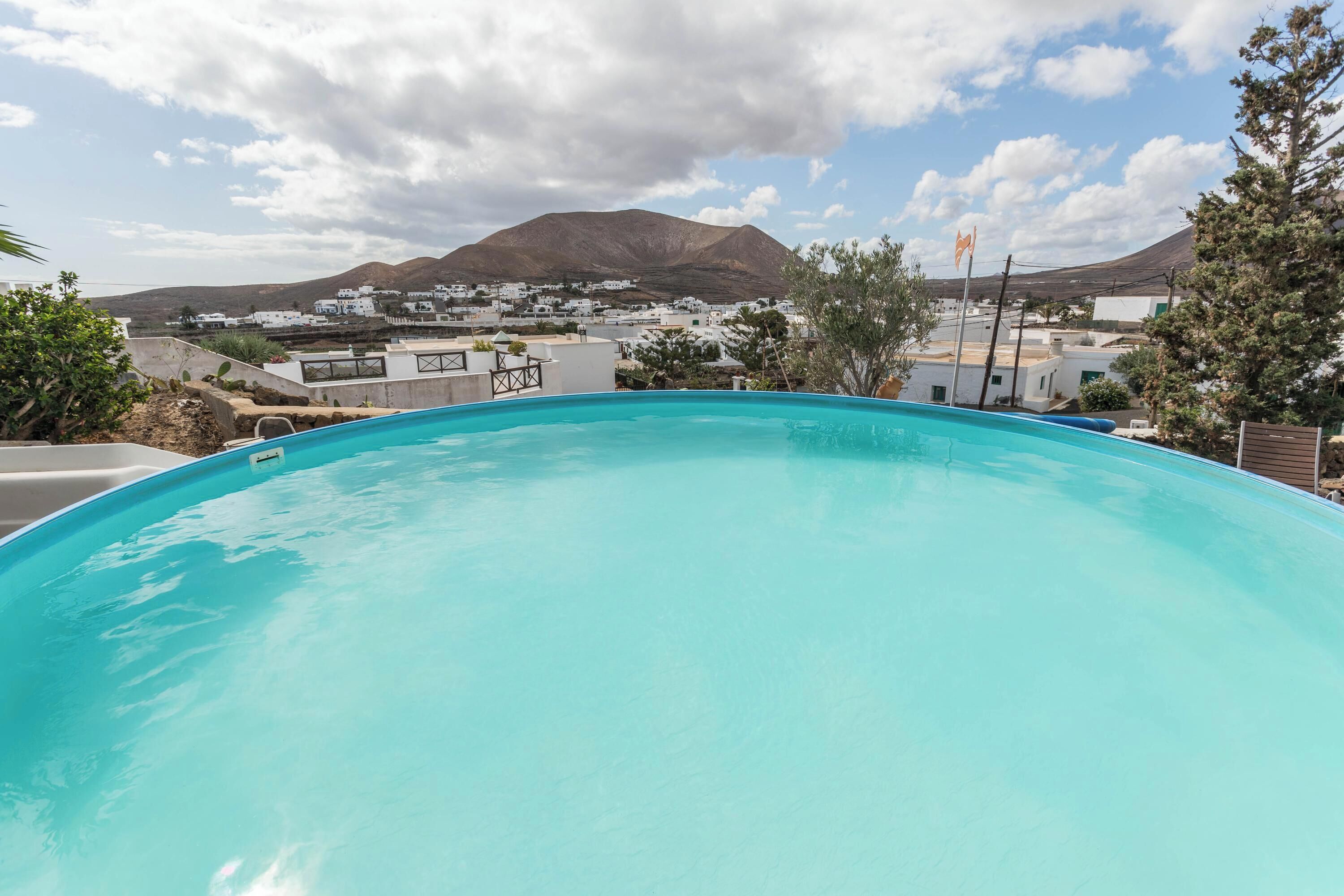 Una piscina climatizada