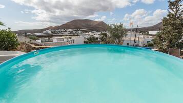 Una piscina riscaldata