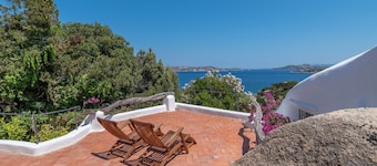 Scorpion House – Luxury Villa Carved into the Rock in Porto Rafael with Sea View