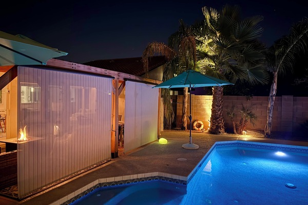 Außenpool, beheizter Pool