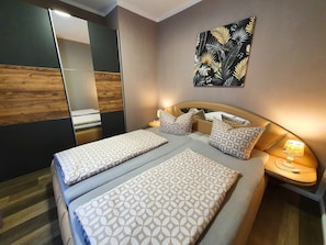 1 soveværelse, Wi-Fi, sengetøj