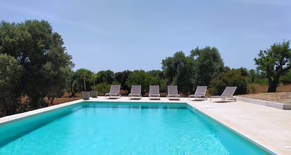 Stunning Distant sea views, Immersed in olive trees with PRIVATE POOL