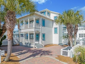 Exterior - Available for the Holidays! Gulf Views! Private Pool! Bikes! Beach Access! (Santa Rosa Beach)