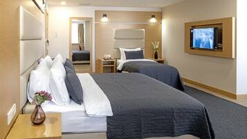 Deluxe kamer | Geluiddichte muren, beddengoed