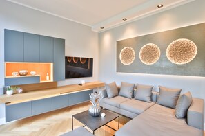 TV - 5-star luxury vacation apartment Ankerplatz (Binz)