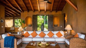 Interior - Casamar, beach front estate on Troncones Point (La Majahua)