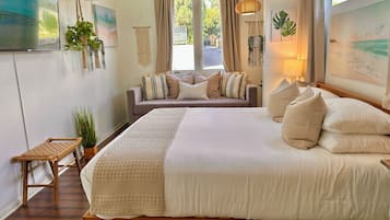 1 bedroom, iron/ironing board, travel crib, free WiFi