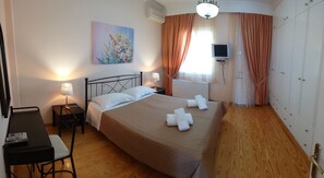 3 habitaciones, tabla de planchar con plancha y wifi gratis 