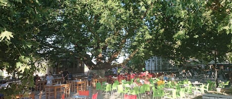 Outdoor dining