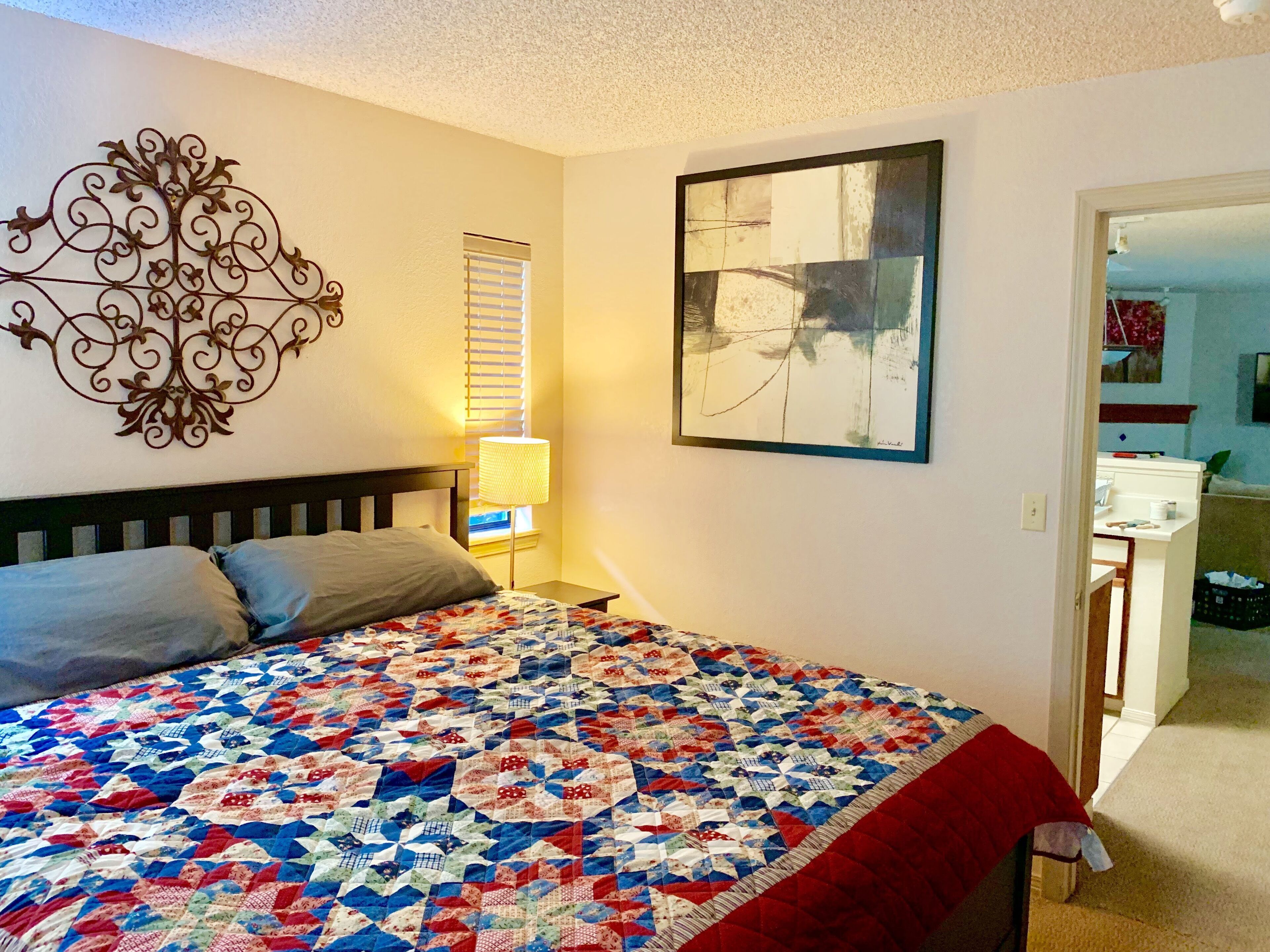 1 間睡房、熨斗/熨衫板、免費 Wi-Fi、床單