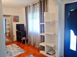 Interior - Studio with air conditioning and terrace near the coast (Barić Draga)