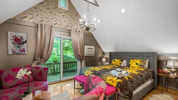 4 chambres, coffres-forts dans les chambres, bureau