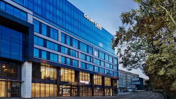 Blick von der Unterkunft