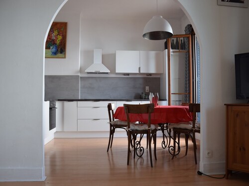 Schöne Wohnung in Évian-les-Bains, Haustiere erlaubt