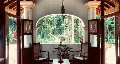 Stunning piece of Colonial Architecture draped in 25 acres of lush greenery!