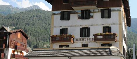 Façade de l’hébergement