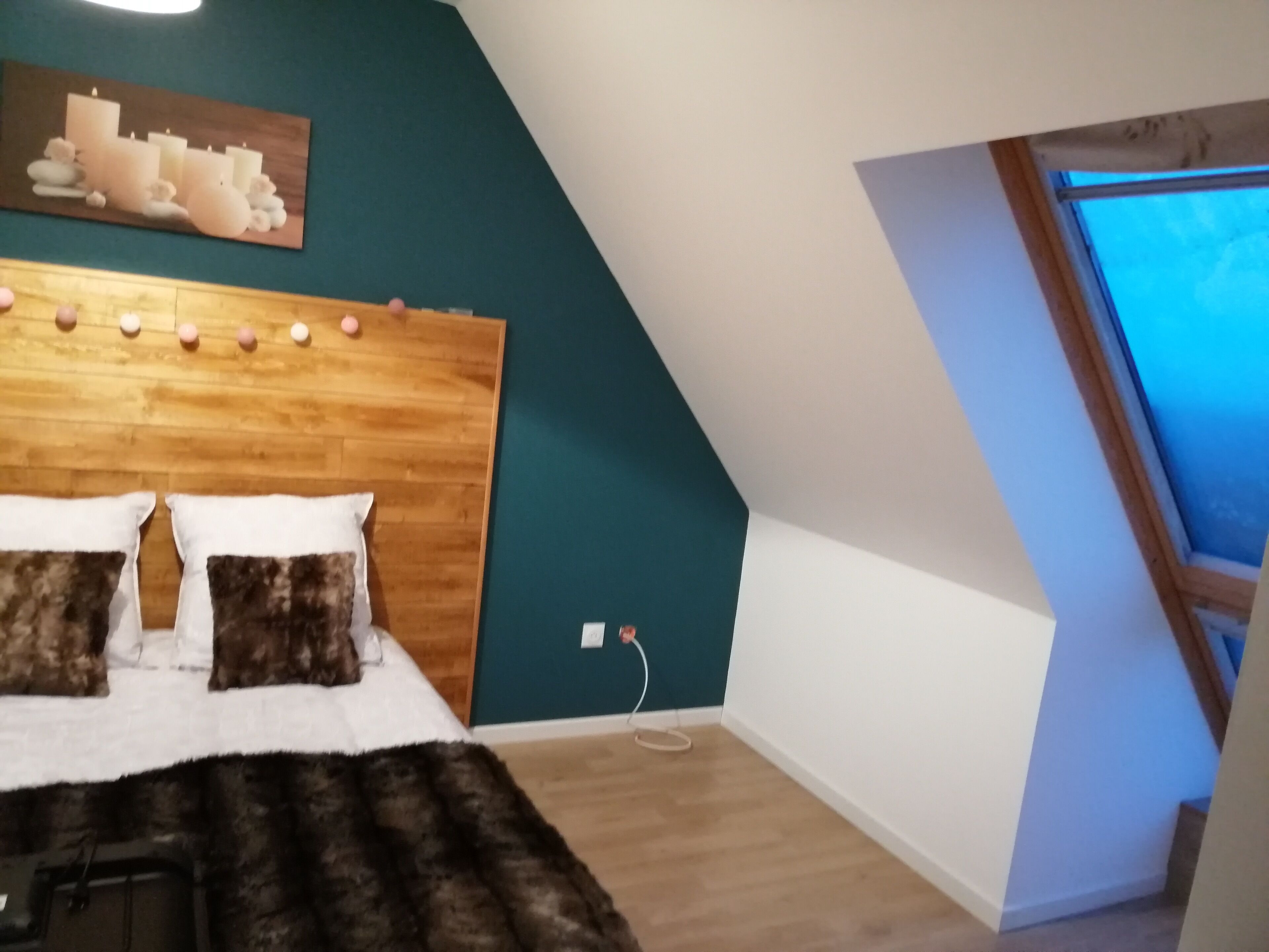 2 chambres, fer et planche à repasser, Wi-Fi gratuit, draps fournis