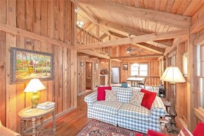 Smart TV, fireplace, Netflix, DVD player