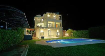 Relax in the private Luxury Villa Dion and enjoy your vacation in Messinia.