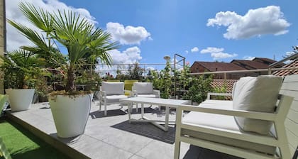 Luxueux Appartement Avec Terrasse et Spa