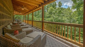 Balcony - Tranquility Pond by Escape to Blue Ridge (Morganton)