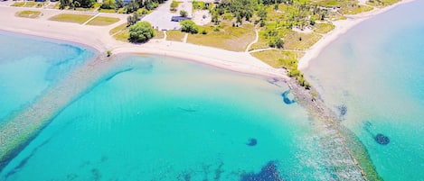 靠近海滩