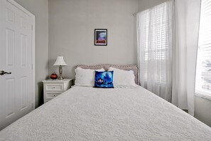 3 bedrooms, iron/ironing board, travel crib, free WiFi