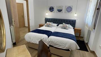 2 dormitoris, un bressol de viatge, wifi gratuïta i roba de llit