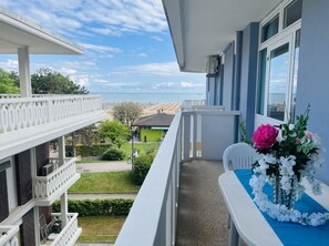 Apartment, 2 Schlafzimmer, Balkon, Meerblick | Balkon