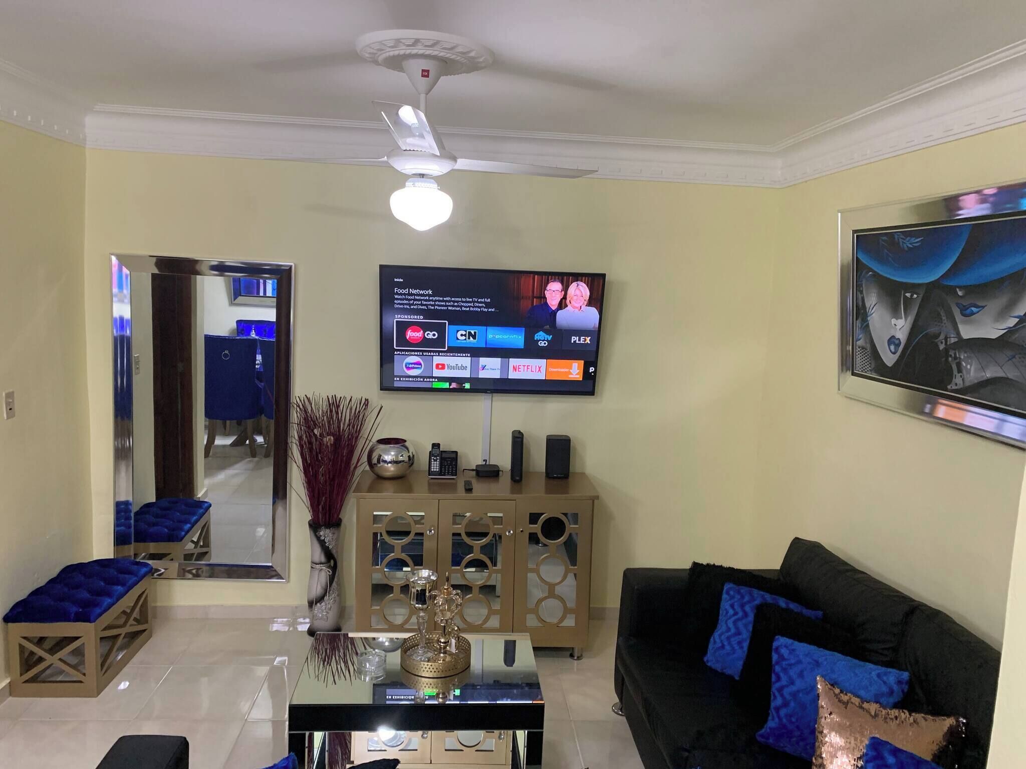 Apartment, 1 Bedroom | Living area