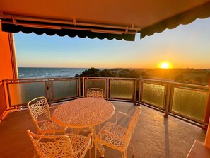 Apartment, 2 Schlafzimmer, Balkon, Meerblick | Balkon