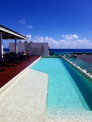 Apartment, 1 Bedroom, Accessible, Balcony | Pool | Outdoor pool
