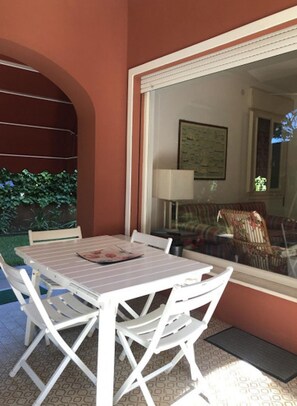 Villa, 2 Bedrooms, Patio, Garden View | Dining room - Beautiful Villa Near the Beach (San Michele al Tagliamento)