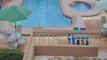 Room, 1 Bedroom, Accessible, Smoking | Pool | Indoor pool