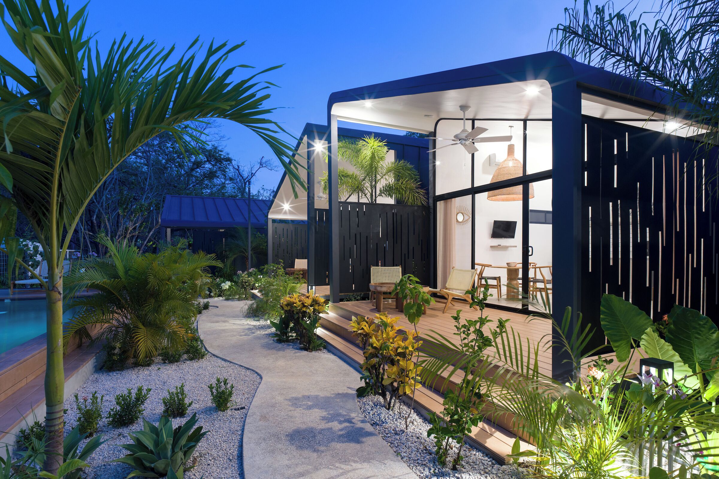 Bungalow, 1 phòng ngủ, hiên, quang cảnh vườn | Hiên
