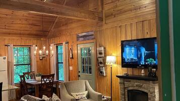 Älytelevisio, takka