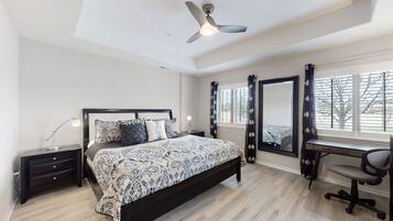 2 bedrooms, iron/ironing board, free WiFi, bed sheets