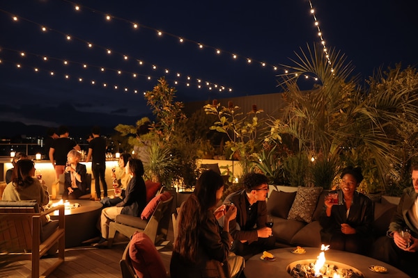 Rooftop terrace