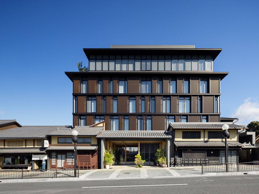 Fassade der Unterkunft