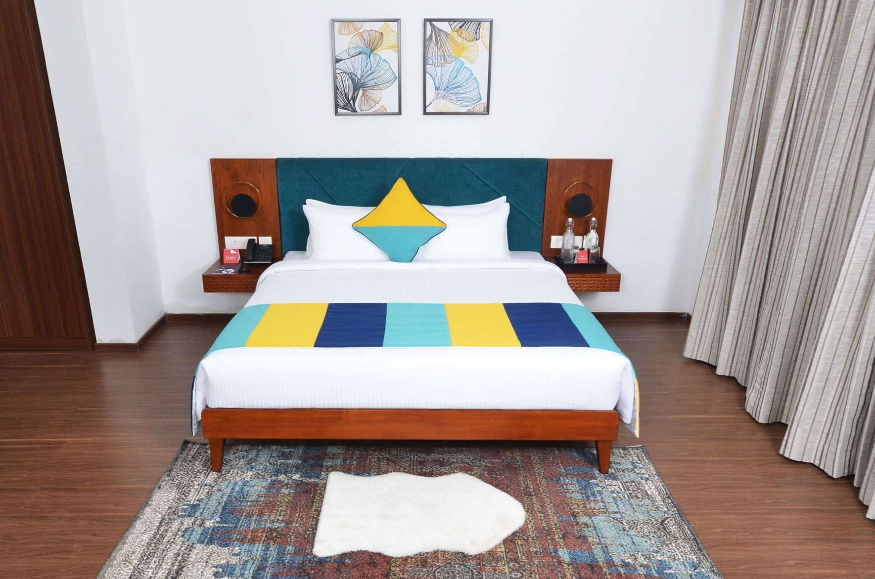 Premium bedding, minibar, in-room safe, desk