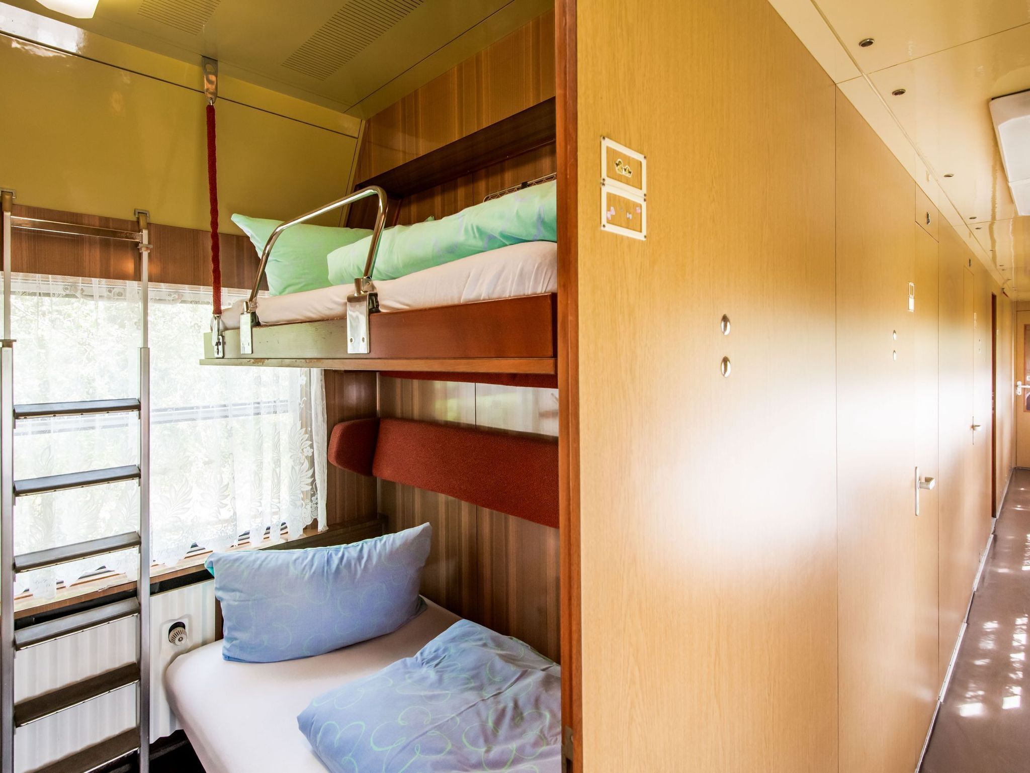 Compartment 1 Sleeping car staff car - zz_Lokschuppen Pasewalk-Experience overnight stay in the sleeping car