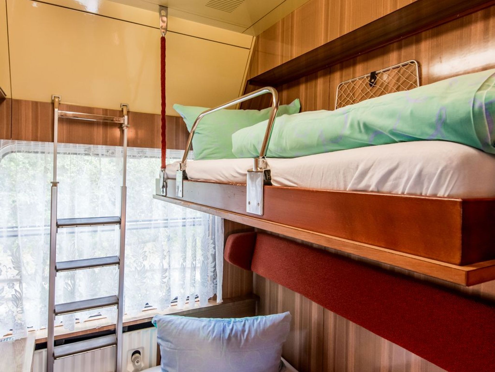 Compartment 5 Sleeping car staff car - zz_Lokschuppen Pasewalk-Experience overnight stay in the sleeping car