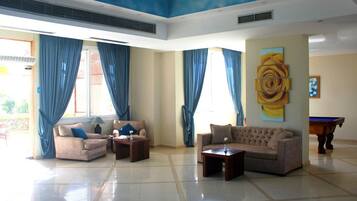 Lobby sitting area