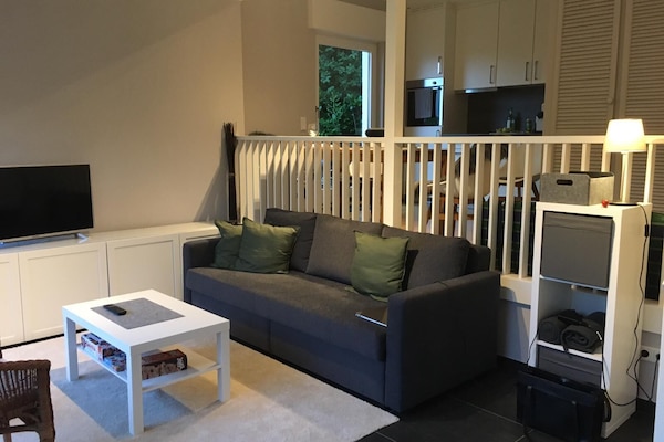 Wohnraum im Split-Level-Stil