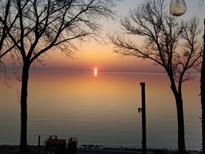 Beach towels - House on Lake Winnebago (Chilton)