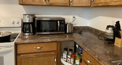spacious clean vacation unit near Bangor and on your way to Acadia National Park