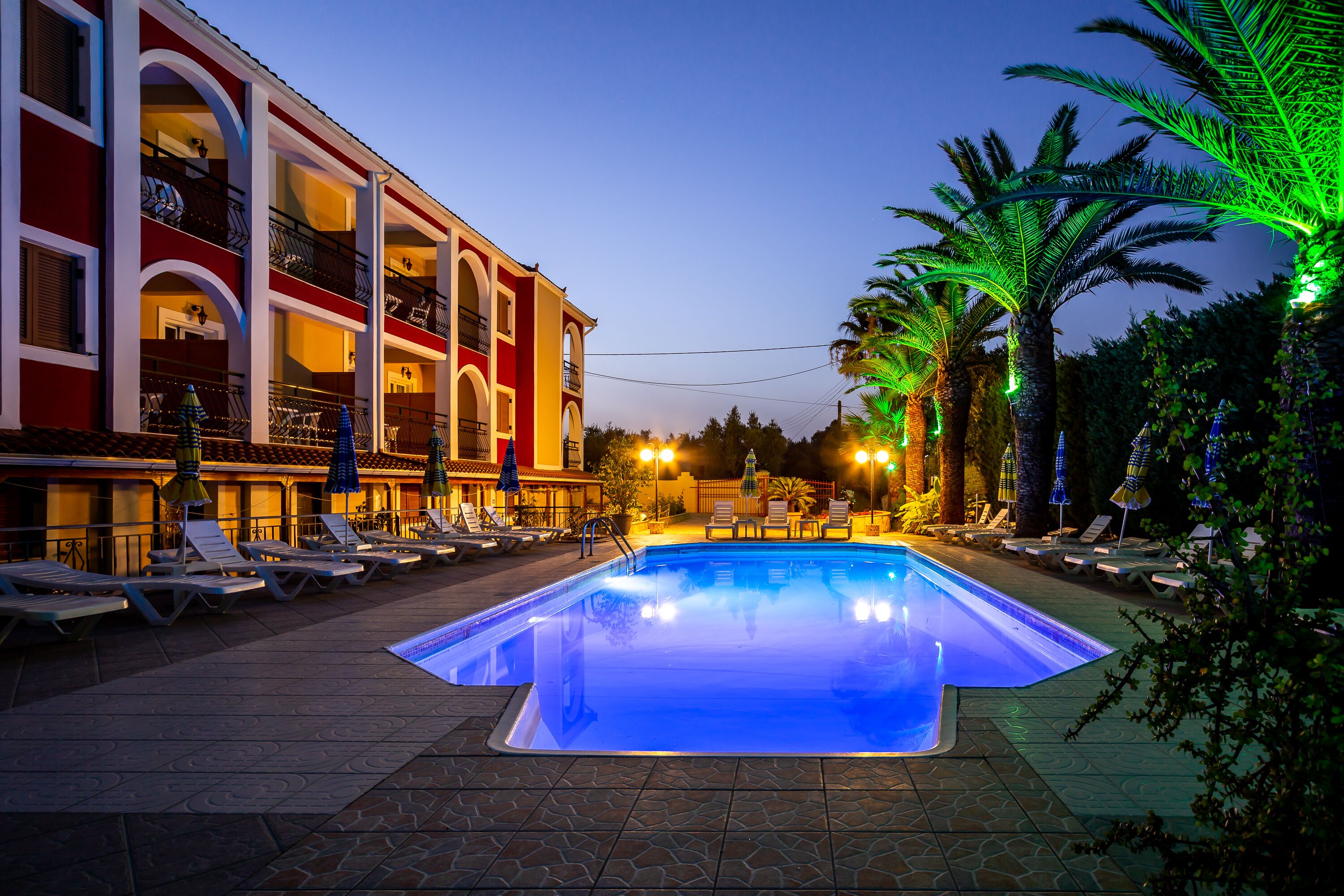 Seasonal outdoor pool