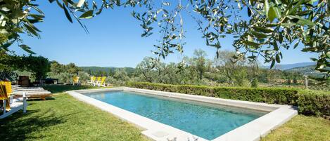 Seasonal outdoor pool