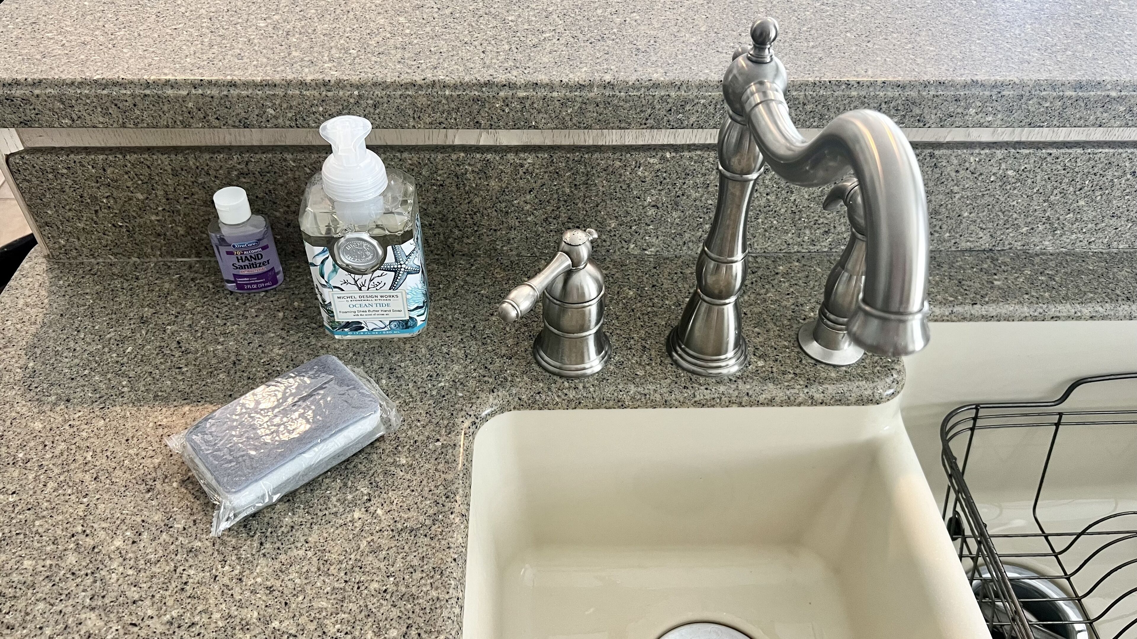 New Sponge provided for your convenience.