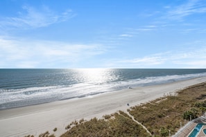 On the beach